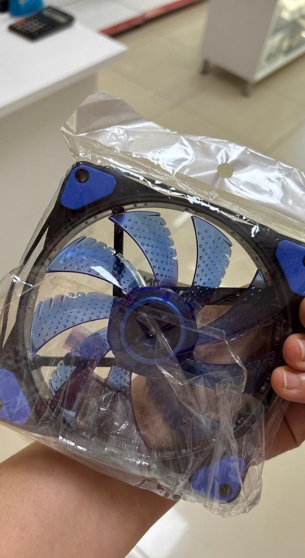 Hadron Mavi Kasa Fanı 120mm - Görsel 2