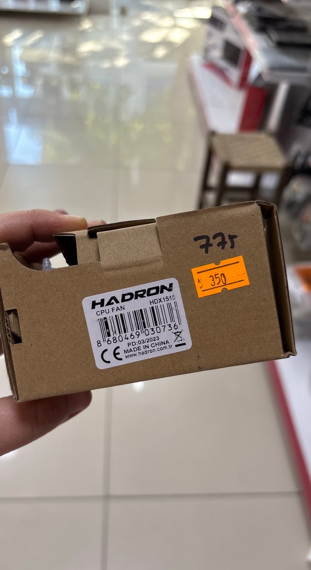 Siyah ve Gri CPU Soğutucu Fan - Görsel 2