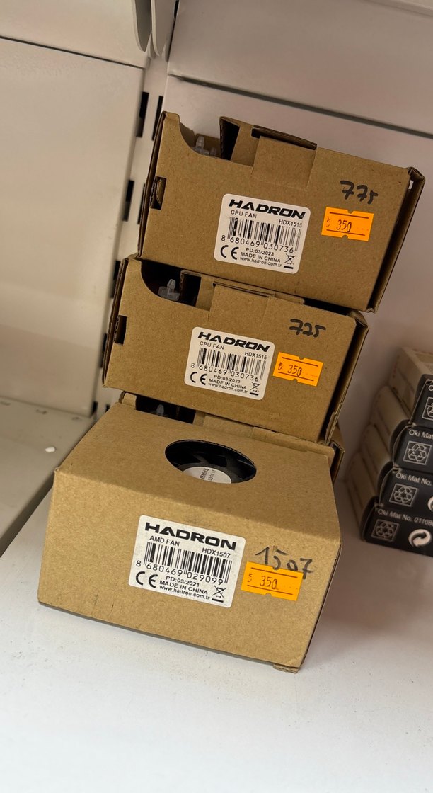 Siyah ve Gri CPU Soğutucu Fan - Görsel 3