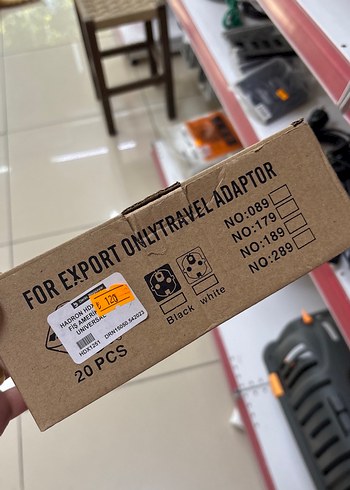 Beyaz Evrensel Telefon Şarj Adaptörü - Görsel 3