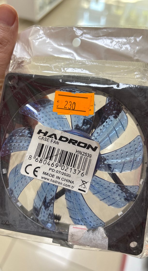 Hadron Mavi Kasa Fanı - Görsel 3