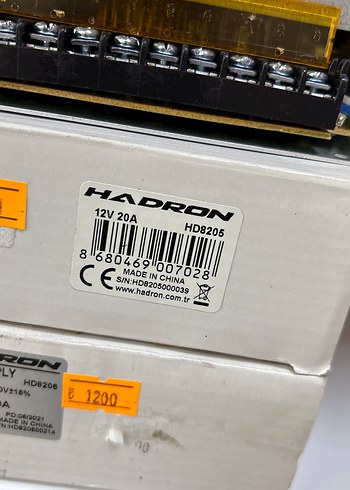 Hadron Beyaz Gri Bilgisayar Güç Kaynağı - Görsel 2