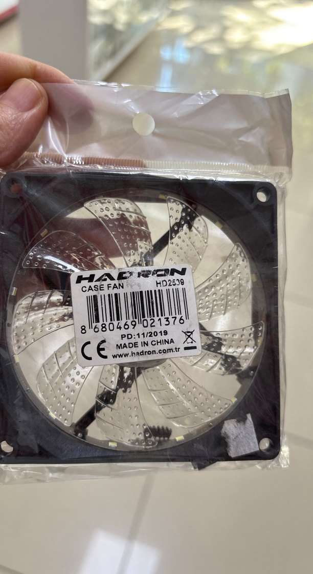 Hadron HD2659 Kasa Fanı Beyaz - Görsel 3