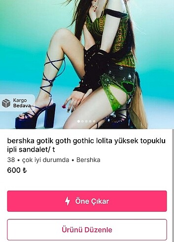 topuklu ayakkabı 