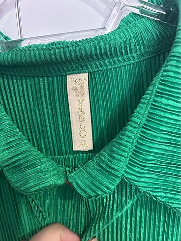 xl Beden Yeşil fitilli takım