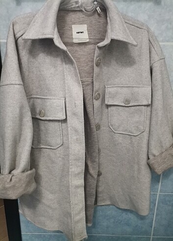 Koton marka gömlek ceket - Görsel 2