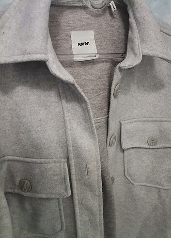Koton marka gömlek ceket - Görsel 3