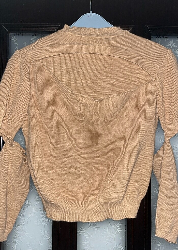 Krem rengi üst - Görsel 2