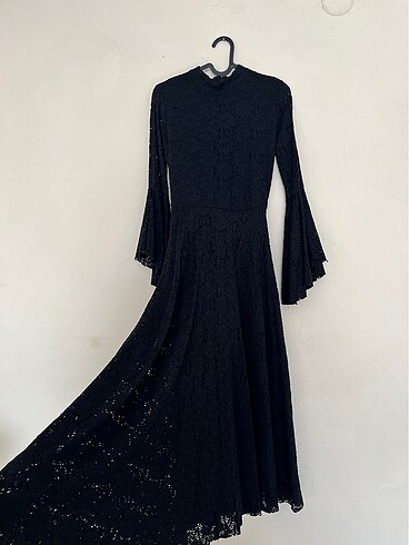 Siyah abiye elbise - Görsel 5