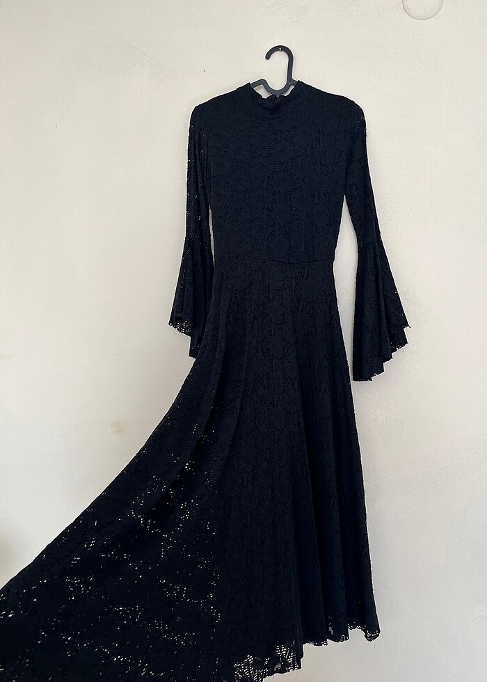 Siyah abiye elbise - Görsel 5