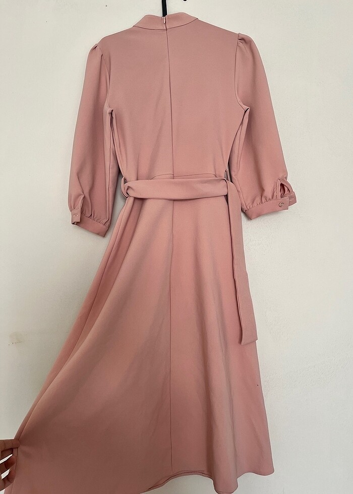 Trendyolmilla 34 beden pudra elbise - Görsel 2