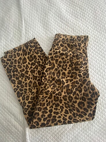 bershka leopar pantolon