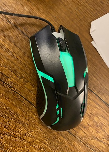 Diğer Kablolu renkli Siyah Oyuncu Mouse