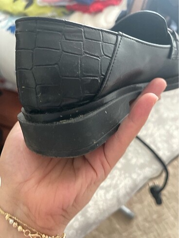 38 Beden siyah Renk Marjin loafer