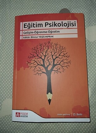 Eğitim psikolojisi Binnur Yeşilyaprak Pegem yayınları 