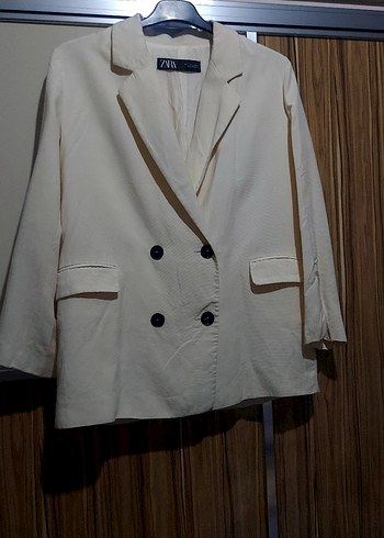 Düğmeli Kadın Blazer Ceket