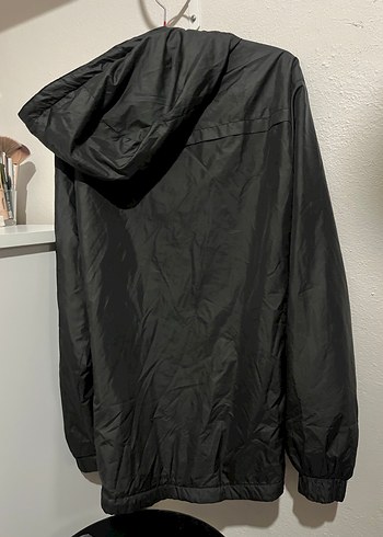 Nike Siyah Fermuarlı Unisex Yağmurluk - Görsel 9