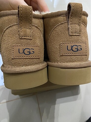 39 Beden kahverengi Renk Ugg classic ultra mini