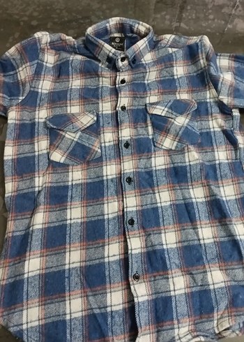 Mavi Kareli Benalli Erkek Gömlek - Görsel 4