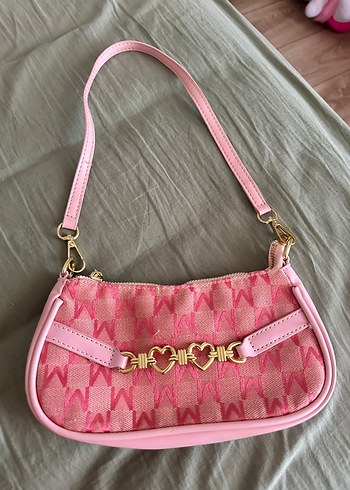 Pembe Tokalı Paris Sokak Stili Kadın Çanta