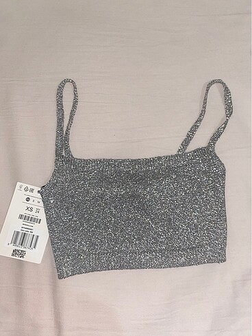 xs Beden Simli crop