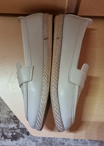 Bej Düz Taban Kadın Espadril - Görsel 5