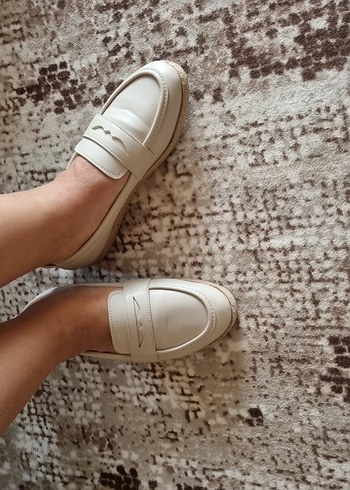 Bej Düz Taban Kadın Espadril - Görsel 8