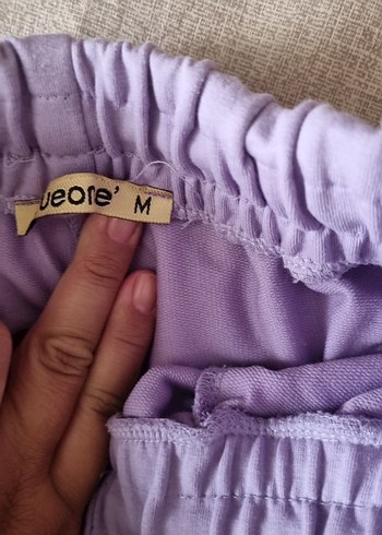 Lila Mini Şort - Görsel 5