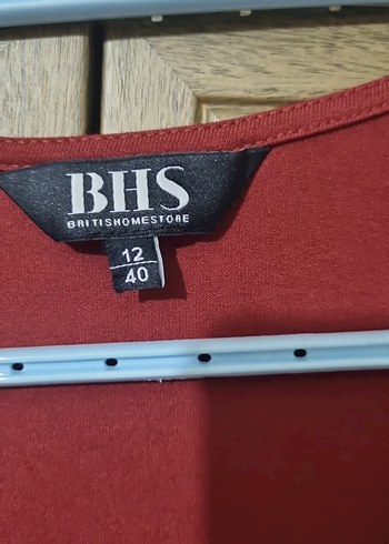 40 Beden bordo Renk Bordo V Yaka Uzun Kollu Salaş Bluz