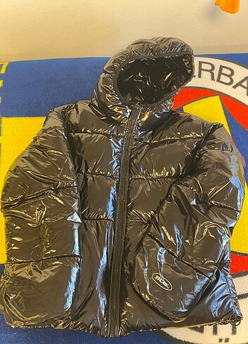 Bershka parlak mont kaban