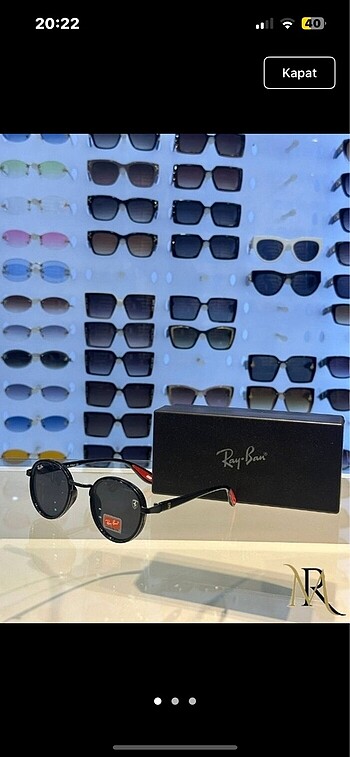 Rayban ferrari güneş gözlüğü