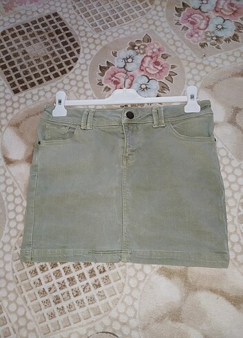 Jeans mini etek 