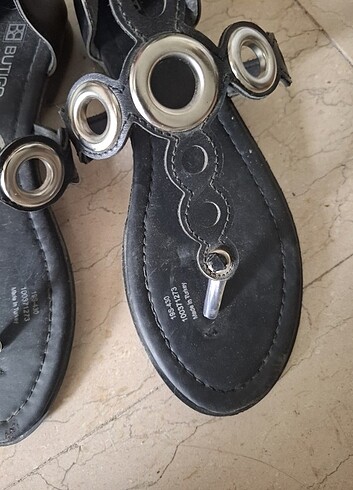 37 Beden siyah Renk Kadın sandalet