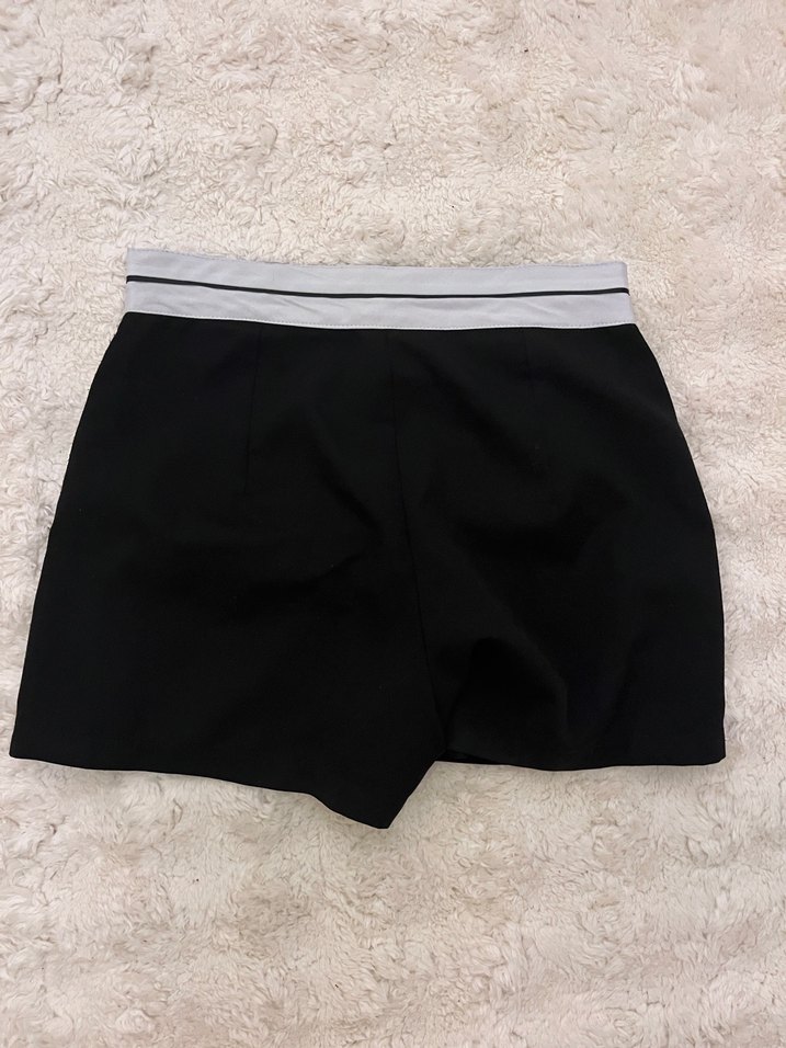 Siyah Mini Şort etek - Görsel 2