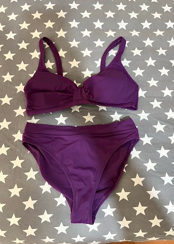 Uzun Kollu Mavi kadın tesettür mayo - Görsel 6