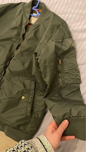s Beden haki Renk Pull and Bear ceket