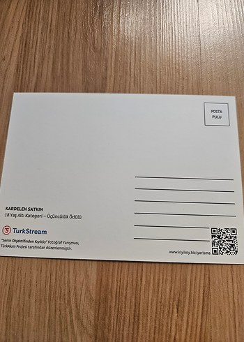  Beden Renk Manzaralı Kartpostal Tanesi 5
