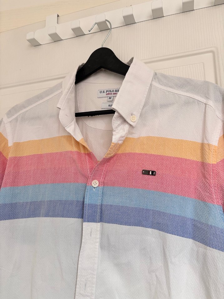 Us Polo erkek gömlek - Görsel 2