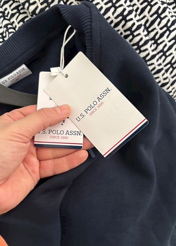 Kadın Lacivert Sweatshirt Uzun Kollu - Görsel 6