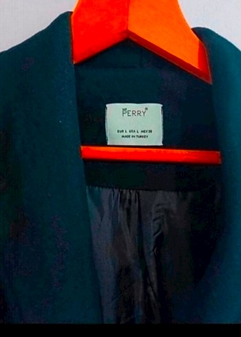Stradivarius Siyah Uzun Kaban