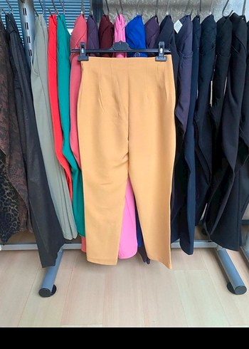 Camel Kumaş Pantolon - Görsel 3