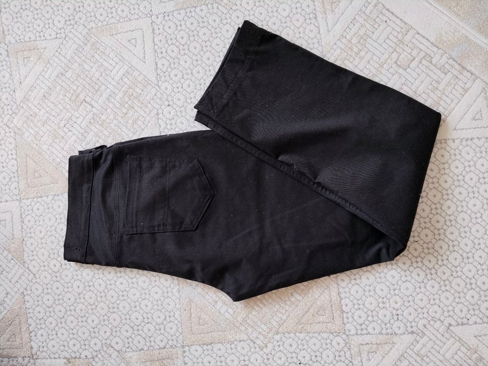 Siyah Erkek Regular Fit Günlük Pantolon - Görsel 2