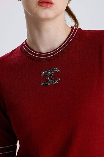 Batik Pamuk triko bordo