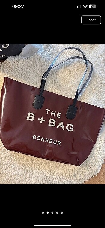 Barbour Bordo çanta