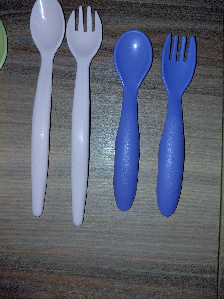 Ek gıda BLW uygun çatal kaşıklar - Görsel 3