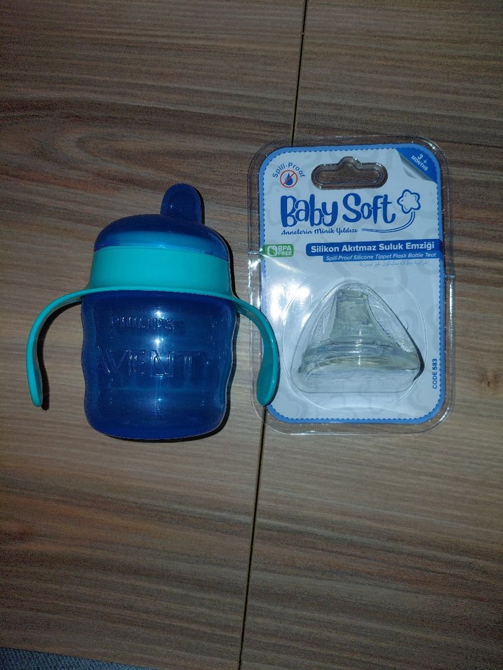 Philips Avent Eğitici Damlatmaz Bardak 6+ Ay 200 Ml Yeşil - Görsel 2
