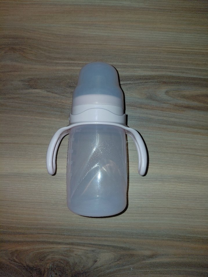 Mamajoo Kulplu Akıtmaz Eğitici Bardak 270 ml Powder Pink - Görsel 2