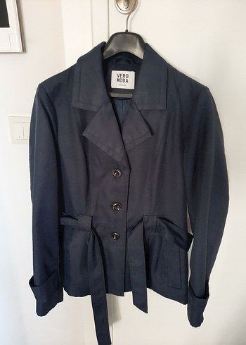 Vero Moda Lacivert Trençkot