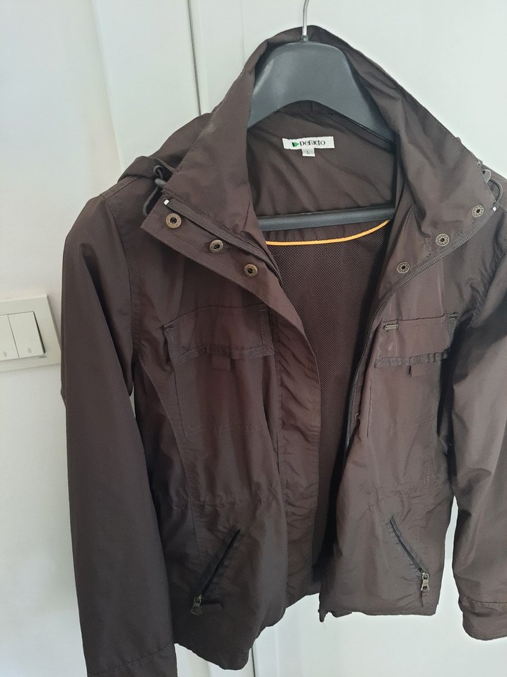 Kahverengi Yağmurluk - Görsel 3