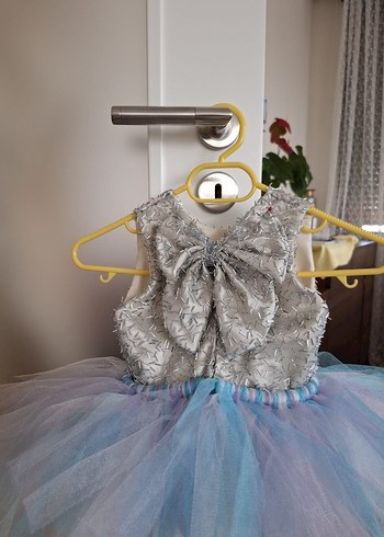 Kız Bebek Tütülü Doğum Günü Elbisesi Abiye - Görsel 2